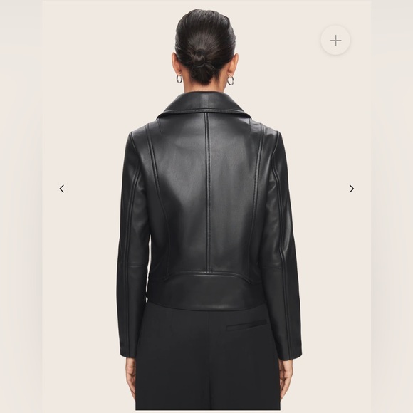 DSTLD Authentic Leather Biker Jacket NEW 🏍️ - Picture 4 of 13